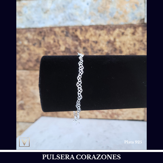 Pulseras Corazones I