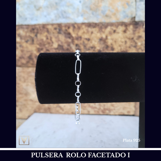 Pulsera Rolo Facetado I