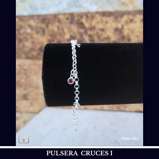 Pulsera Cruces I